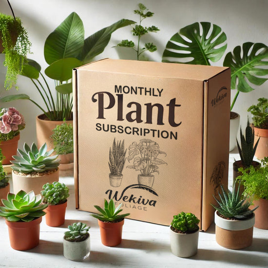 Monthly Plant Subscription Box – Curated Live Houseplants Handpicked Just for You – Delivered to Your Door – Perfect Gift for Home Decor & Plant Lovers