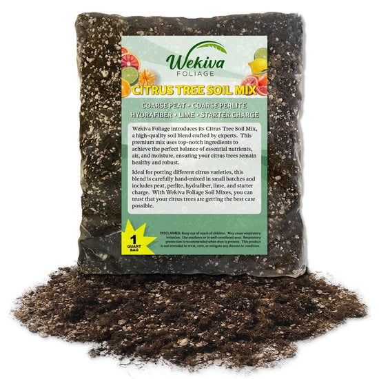 Citrus Growing Soil Mix – Custom Soil Blend – Potting Mix for Citrus Trees – Specially Developed by and for Professional Nursery Growers - Nutrient-Rich Formula