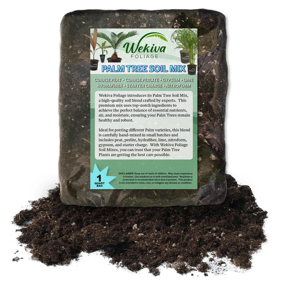 Palm Tree Growing Soil Mix – Custom Soil Blend – Potting Mix for Palm Trees – Specially Developed by and for Professional Nursery Growers - Nutrient-Rich Formula