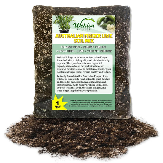 Australian Finger Lime Tree Growing Soil Mix – Custom Soil Blend – Potting Mix for Australian Finger Lime Trees – Developed by and for Professional Nursery Growers - Nutrient-Rich Formula